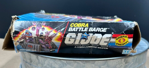 Vintage Hasbro GI Joe Cobra Battle Barge *NUR VERPACKUNG* = - Bild 8 von 10