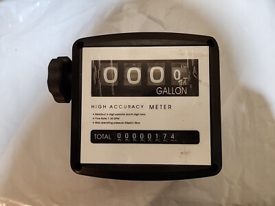 HIGH ACCURACY METER FM-120-2 In Gallons #I2