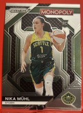 Mika Mühl 2024 Panini Prizm Monopoly WNBA Basketball Rookie Card #WNB26 Storm