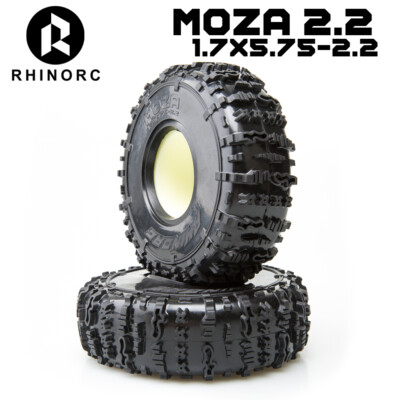 RHINORC 2pcs MOZA 2.2 inch Competition Tires Super Sticky For Pro Sporty class