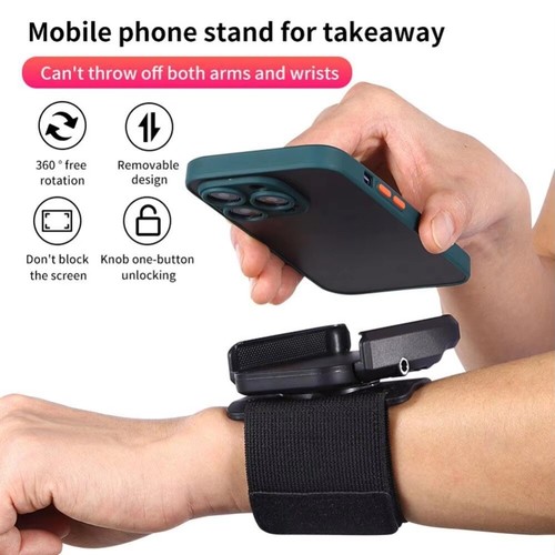 360 Rotatable Outdoor Sports Cell Phone Holder Running - 第 1/14 張圖片