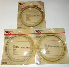 3-pk USA Made Vermont American Woodcutting Bandsaw Blade #31147 1/4" x 59 1/2"