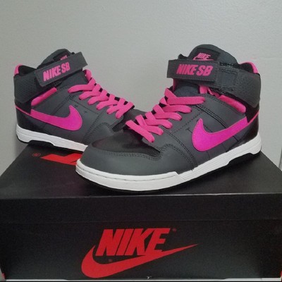 *NEW*NIKE SB DUNK (STYLE-MOGAN) HIGH END *Pink /Grey/Black* | eBay