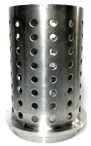 Perforated Casting Flask 6"x10" Flask Vacuum Casting Stainless 1/8" Wall Flanged - Picture 1 of 9