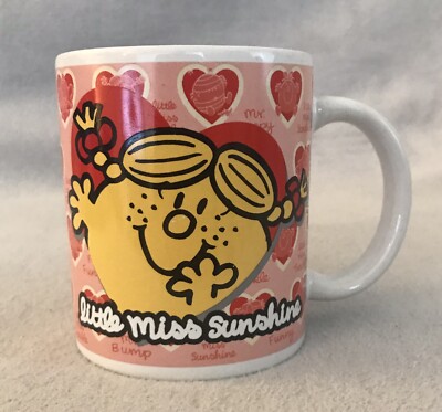 LITTLE MISS SUNSHINE TASSE - MR MEN - ROGER HARGREAVES - CARTOON *