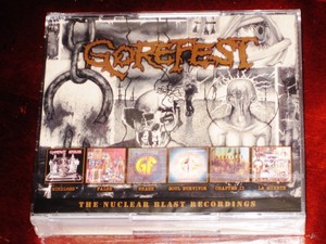 Gorefest The Nuclear Blast Recordings 6 Cd Box Set 2018
