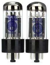 New 2x Electro Harmonix 6V6GT / 6V6  Matched Pair / Duet / Two  EH  Free Ship