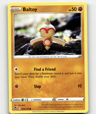 Pokemon Baltoy 93/195 Silver Tempest NM/M
