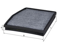 Mahle Original LAK124 Innenraumfilter Pollenfilter FüR Fiat Lancia