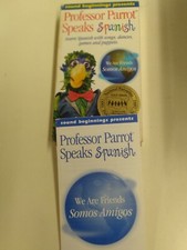 Professor Parrot Speaks Spanish VHS  