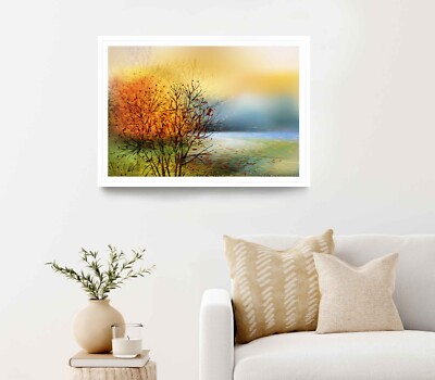 Autumn Vector Illustration Poster Premium Quality Choose your Size