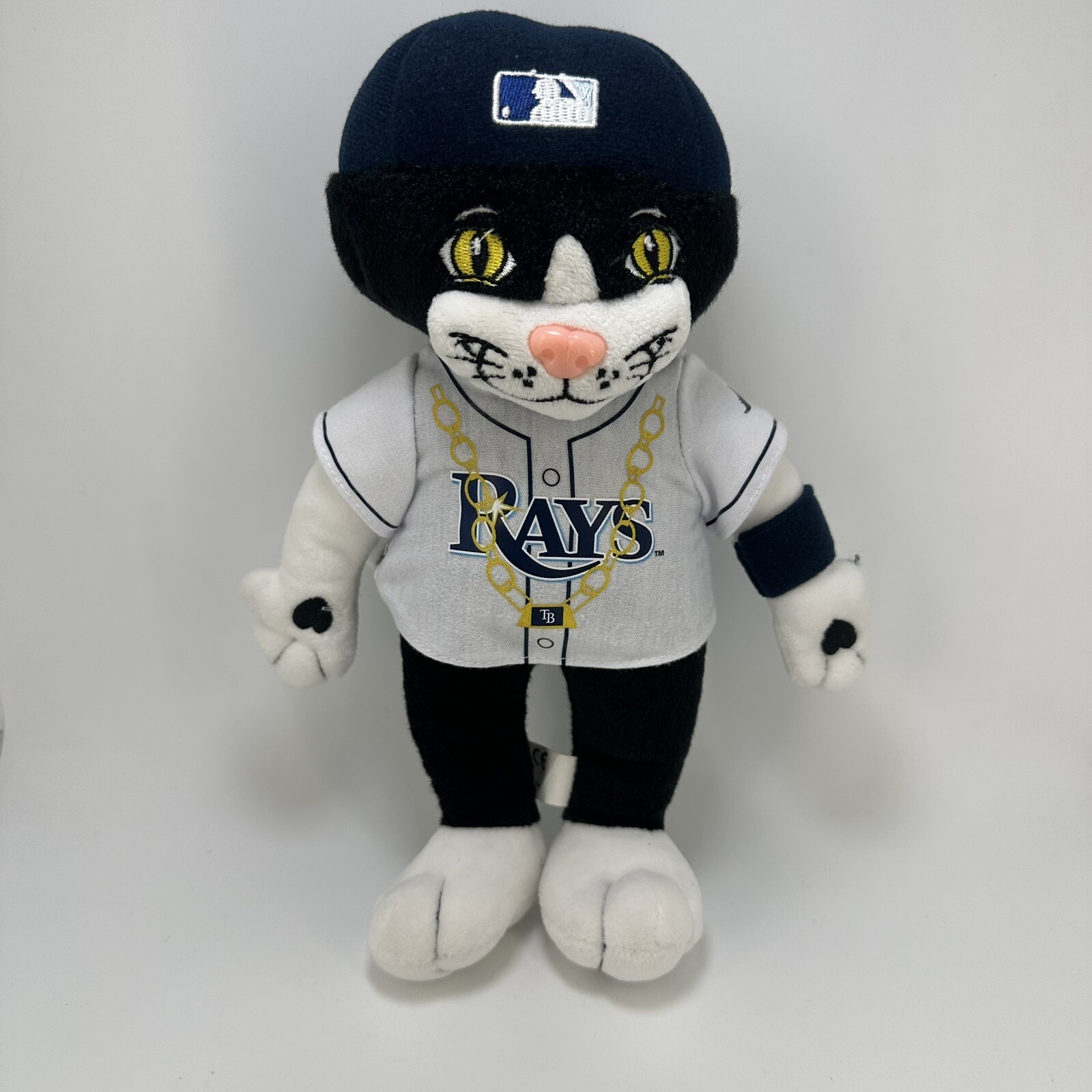 Tampa Bay Rays DJ Kitty #10 Mascot Plush 10
