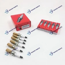 6PCS Spark Plugs For NGK 95350 12290-R9P-A01 DILZKR7B11G HONDA MDX TLX RLX