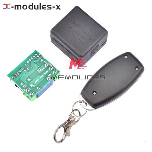 Trasmettitore interruttore telecomando telecomando porta 433 MHz DC12V 1 CH 2 CH wireless RF porta - Foto 14 di 28