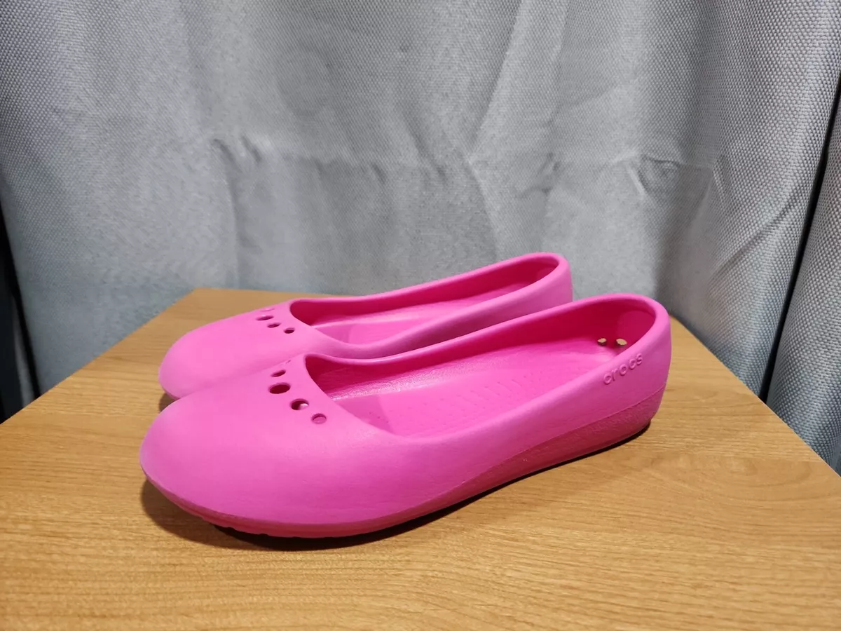 sund fornuft Brise Avl Women Pink Crocs Slides Flat Ballet Shoes Size 7 Kaydee Authentic(Ballerina) | eBay sund fornuft Brise Avl Women Pink Crocs Slides Flat Ballet Shoes Size 7 Kaydee Authentic(Ballerina) | eBay