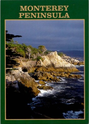 postcard Monterey peninsula