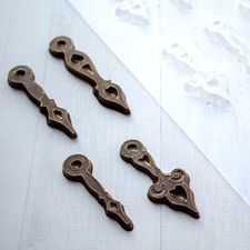 Chocolate Candy Mold Hour Hands Christmas Mold Reusable Cake Decorating Tools