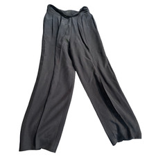 Fundamental Things VTG high rise pleated black dress pants slacks trousers sz 8