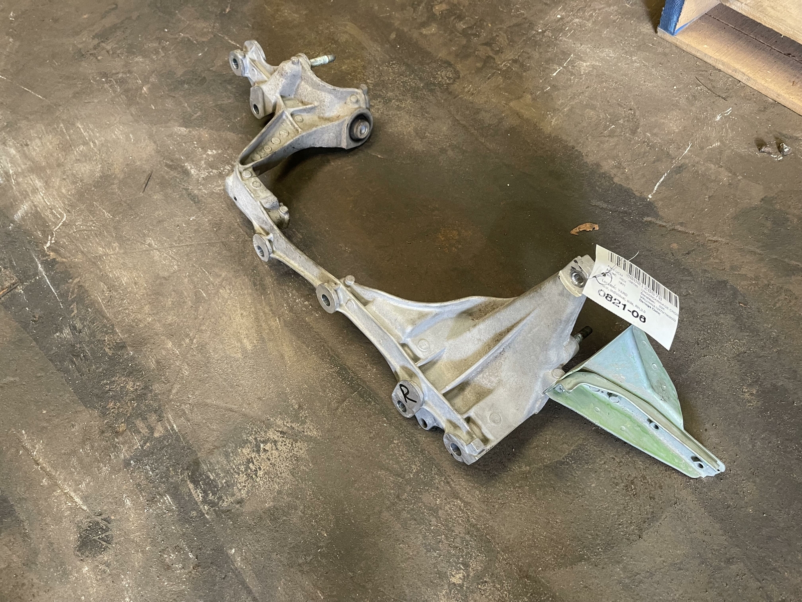 91-05 ACURA NSX 3.0L AT NA1 REAR ENGINE CRADLE SUBFRAME LEFT DRIVER BEAM BRACKET