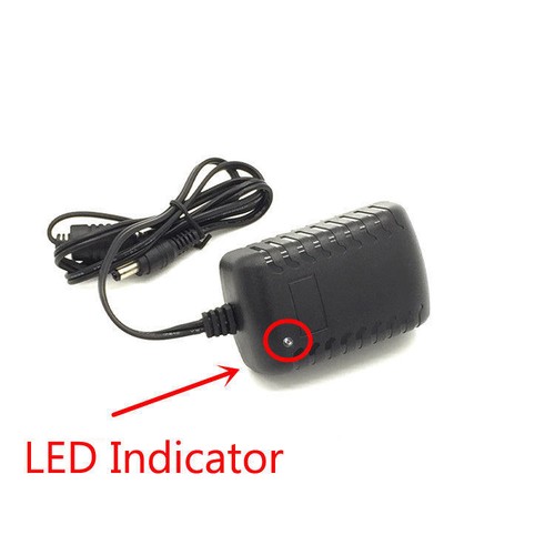 AC 110-220V To DC 12V 2A 5.5X2.5mm Adapter Power Supply Charger 2000mA US Plug - Zdjęcie 3 z 6