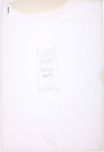Len Thurston "Dusty's Winter; Publisher: Womans Weekly" original gouache window - Picture 2 of 3