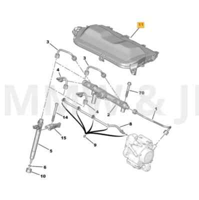 Fuel Injector Nozzles / Protective Cover - Fits Citroen, Ford, Peugeot 2.0L Diesel (Part 1683664, 1565CQ)