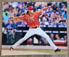 AJ Cole Signed 8x10 Photo MLB Washington Nationals Team USA Baseball RAD