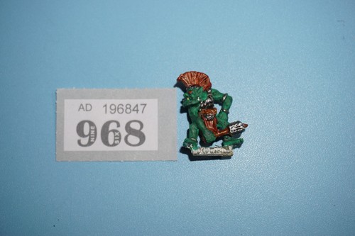 Warhammer Fantasy Orks und Goblins Zitadelle C15 (85-04) Ork Warlord - Metall