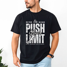 Gym Tshirt Tee Workout Muscle Fitness Men short Sleeve Mens Bodybuilding Shirt