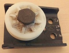 CHAMBERLAIN/LIFTMASTER/SEARS T-RAIL CABLE IDLER PULLEY FOR 5/16" PIN