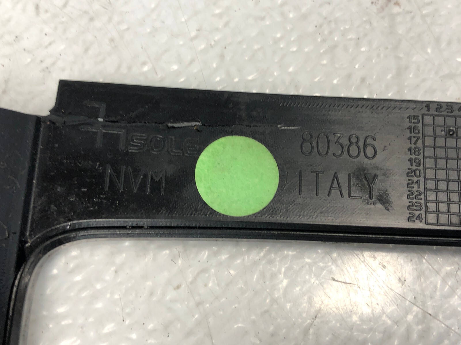 2017-2020 MASERATI LEVANTE CENTER CONSOLE GEAR SHIFTER TRIM W/ SWITCHES OEM ###