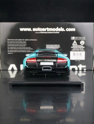 RARE* 1/18 AUTOart Lamborghini Murcielago LP670-4 SV (Turquoise