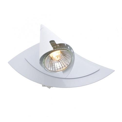 Litecraft Spotlight Wall Ceiling 1 Light With On/ Off Switch - White Clearance