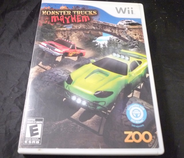 Monster Trucks Mayhem Nintendo Wii 2009 Game eBay