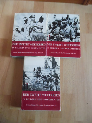 Der zweite Weltkrieg in Bildern und Dokumenten / [3 Bände] 39-45 / Desch (1963)