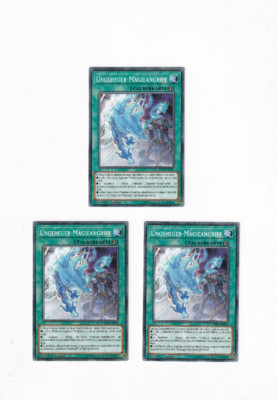 YuGiOh Playset CYHO-DE063 Ungeheuer Magieangriff Common 3x