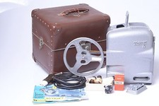   VEB WEIMAR 3 RARE 8MM FILM, CINE PROJECTOR IN CASE ZEISS PROKINAR F/1.4 LENS