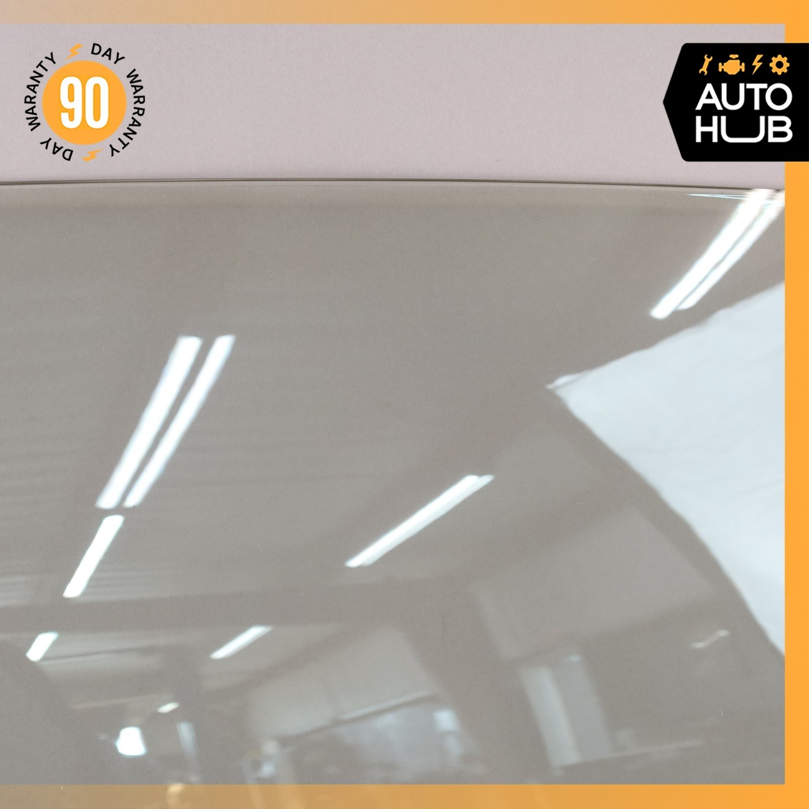 06-13 Bentley Continental Flying Spur Rear Left Side Door Window Glass OEM