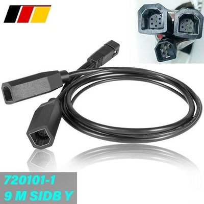 for Humminbird 720101-1 9 M SIDB Y 9-Pin Side Imaging Dual Beam Splitter Cable