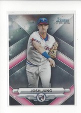 2023 Bowman Sterling Rookies #BSR7 Josh Jung RC Rookie Rangers