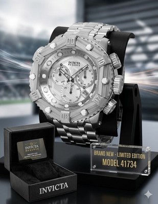 白石 Invicta Reserve Huracan Shutter 53mm Swiss Chrono Luminous Dial