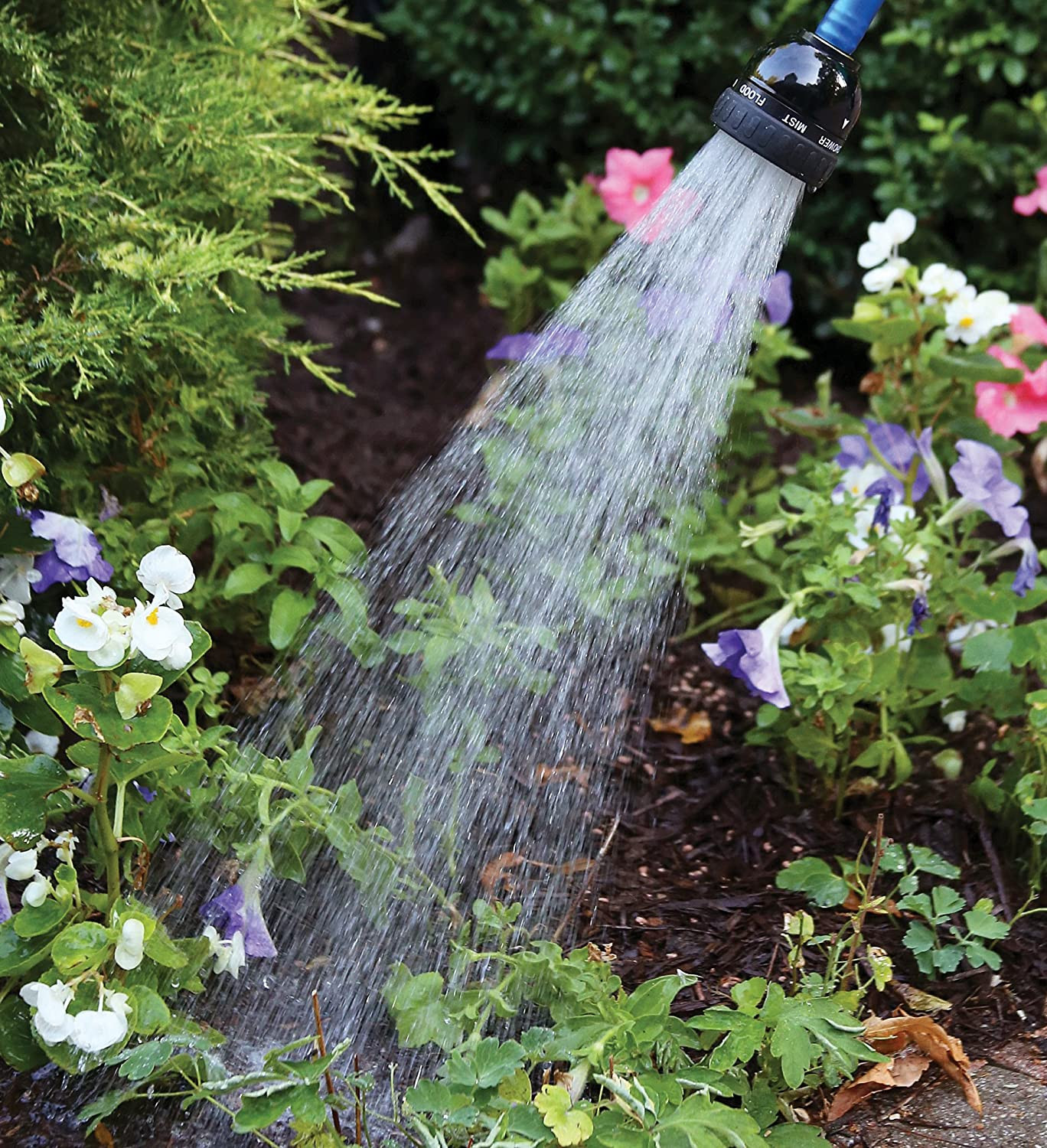 Dramm Rain Select Spray Head Only with Quick Click 9 Pattern Adjustable Choices,