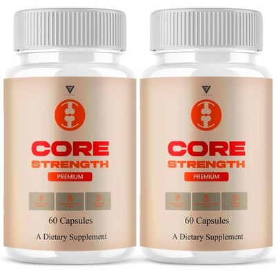 (2 Pack) Core Strength Supplement, Core Strength Joint Capsules (120 Capsules)