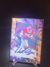 2024 Topps Finest - Finest Autographs Christian Okoye #FA-CO (AU)