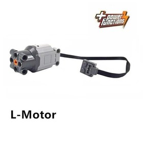 2x L-Motor 88003 Power Functions For LEGO Electric Assembled Building Block Toy