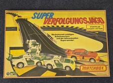 Matchbox Super Verfolgungsjagd Slotcar-Komplettset H0 PT-6600 inkl. 3 Autos