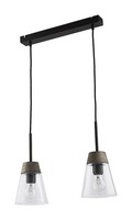 Stylische Pendelleuchte Aravae Glas Schirm LäNglich Modern Esszimmer HäNgelampe