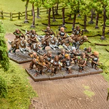 Halfling Poachers Battlegroup - Kings of War Mantic Hobbits for Warhammer 28mm