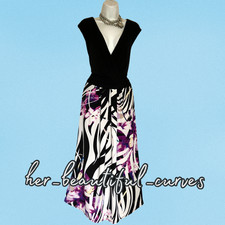 DAVID EMANUEL FLORAL PRINT WEDDING OCCASION PARTY DRESS SIZE 24