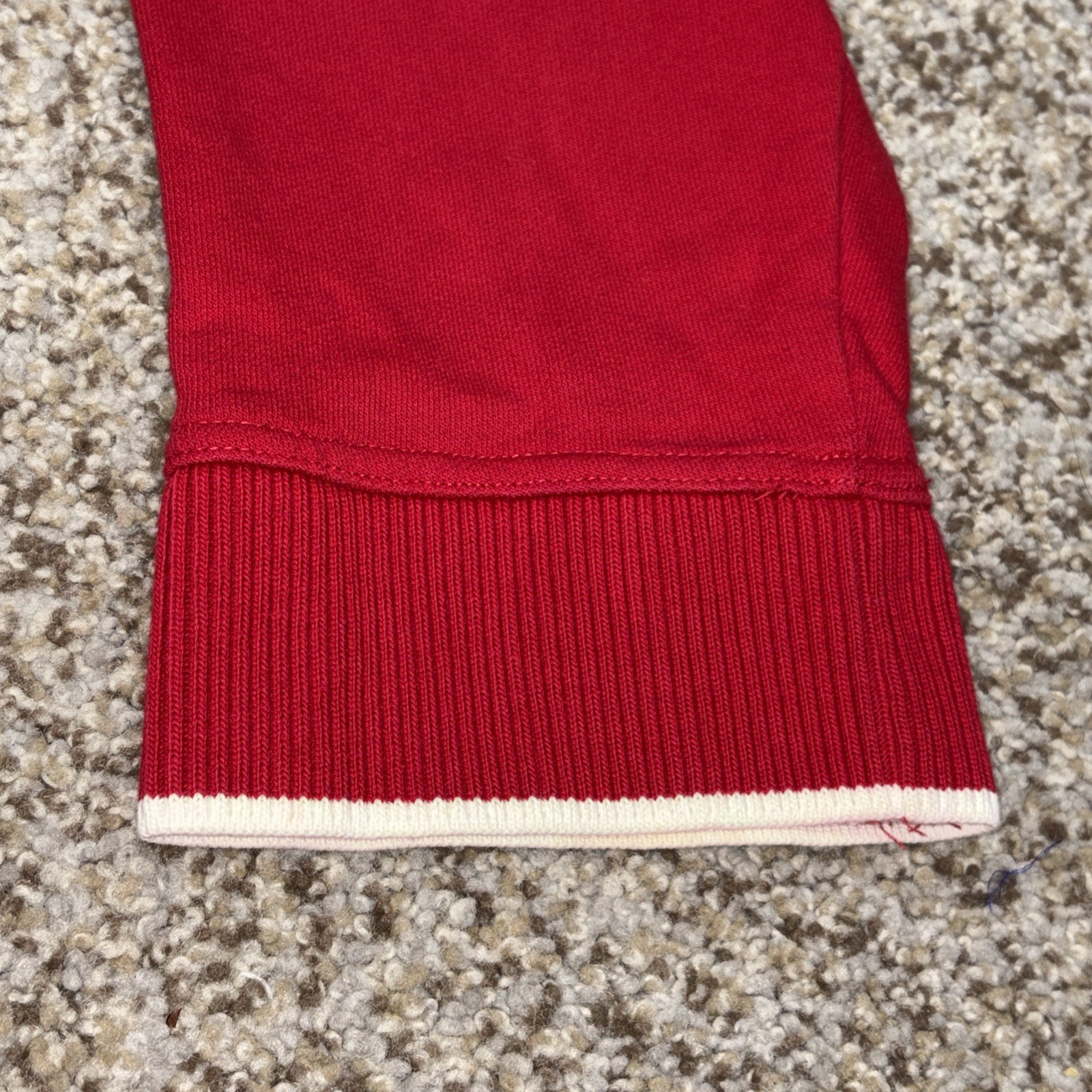 Vintage Ralph Lauren Red Full Zip Sweatshirt Women’s XL Lauren Jeans Co - View 5